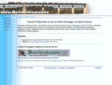 Tablet Screenshot of markus-niessen.de